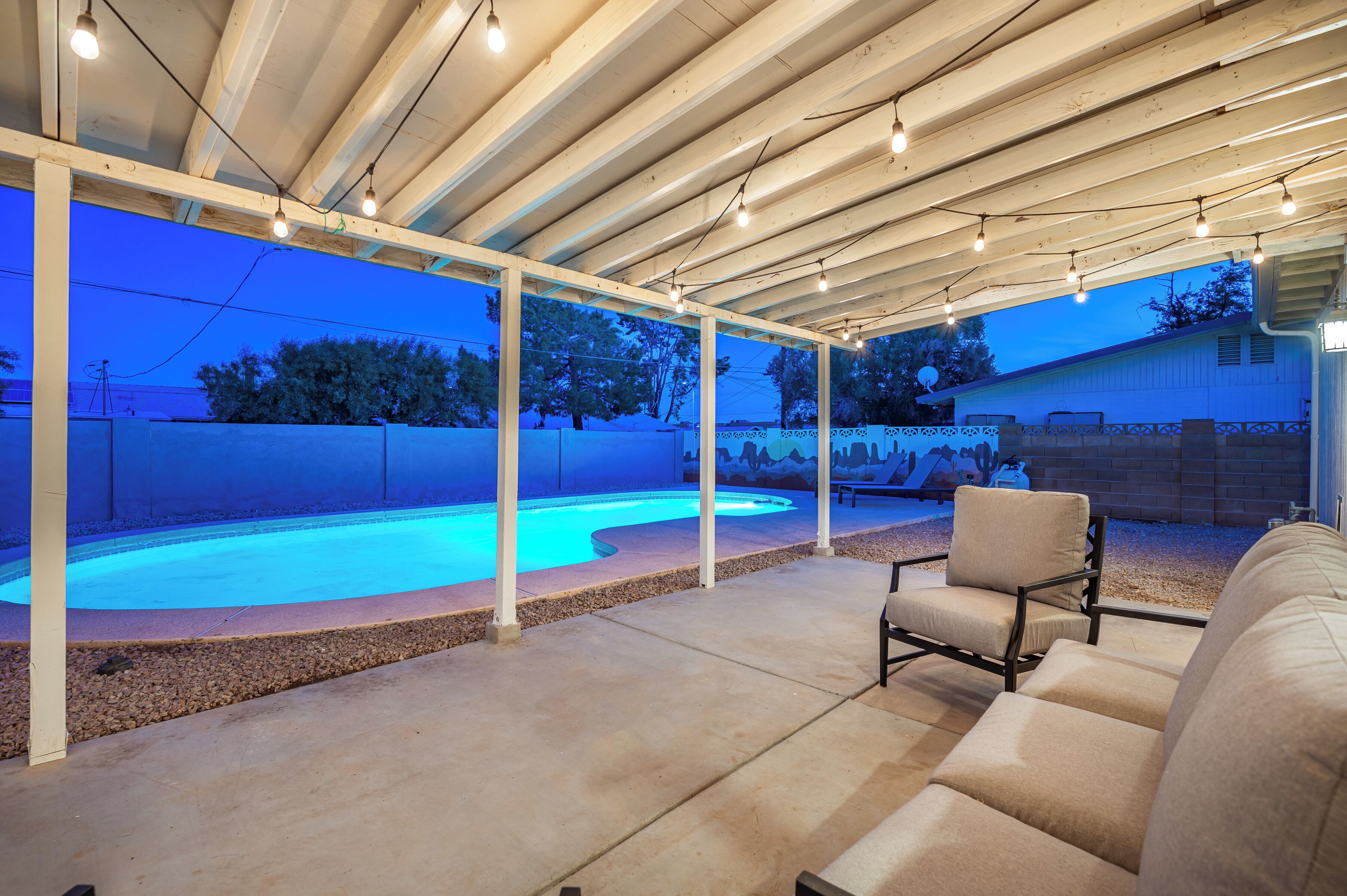 室外泳池、暖水池