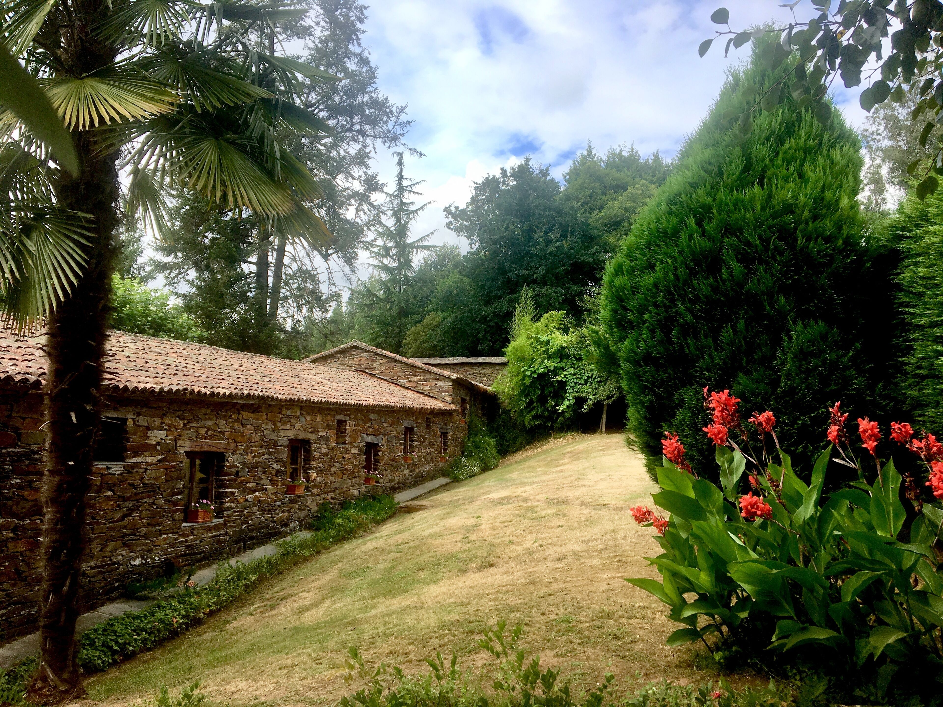 Comfort-Doppel- oder -Zweibettzimmer, Gartenblick | Schreibtisch, laptopgeeigneter Arbeitsplatz