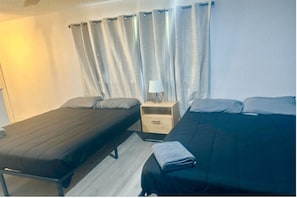 3 habitaciones, wifi gratis, ropa de cama y acceso para silla de ruedas