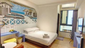 Standard Double Room - with Window | Laptop workspace, blackout drapes, free WiFi, bed sheets