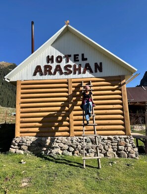 Facciata della struttura