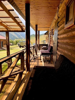 Comfort Quadruple Room, Lanai | Terrace/patio