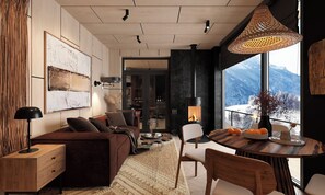 Casa de campo superior, lanai, vistas a la montaña | Caja fuerte, cortinas opacas, sistema de insonorización