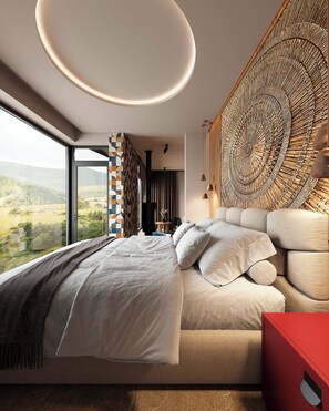 Casa de campo estándar, lanai, vistas a la montaña | Caja fuerte, cortinas opacas, sistema de insonorización