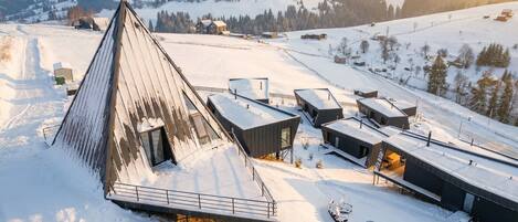 Façade de l’hébergement