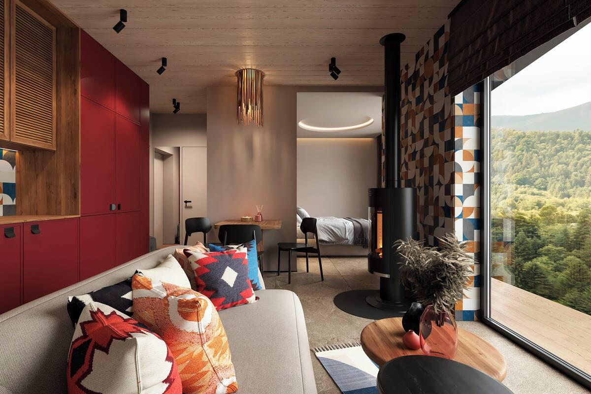 Casa de campo estándar, lanai, vistas a la montaña | Caja fuerte, cortinas opacas, sistema de insonorización