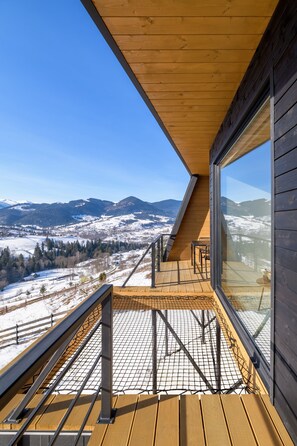 Cottage Standard, véranda, vue montagne | Vue de la chambre