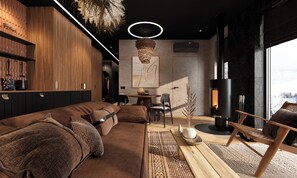 Casa de campo de lujo, lanai, vistas a la montaña | Caja fuerte, cortinas opacas, sistema de insonorización