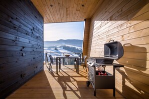 Casa de campo estándar, lanai, vista a la montaña | Caja de seguridad en la habitación, cortinas blackout y insonorización 