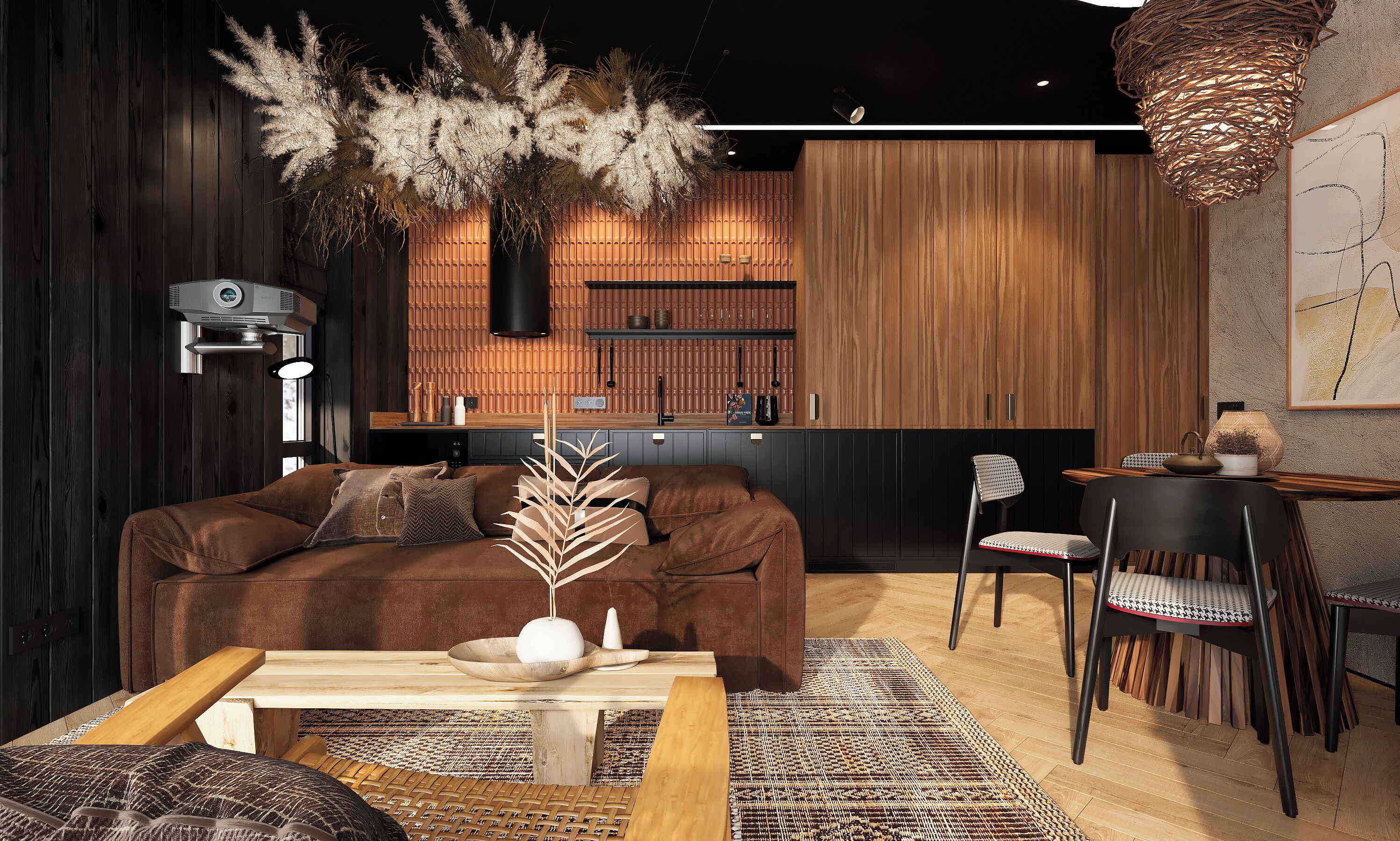 Casa de campo de lujo, lanai, vista a la montaña | Caja de seguridad en la habitación, cortinas blackout y insonorización 