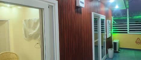 Luxury Studio Suite, 2 Bedrooms, City View | Desk, laptop workspace, free WiFi