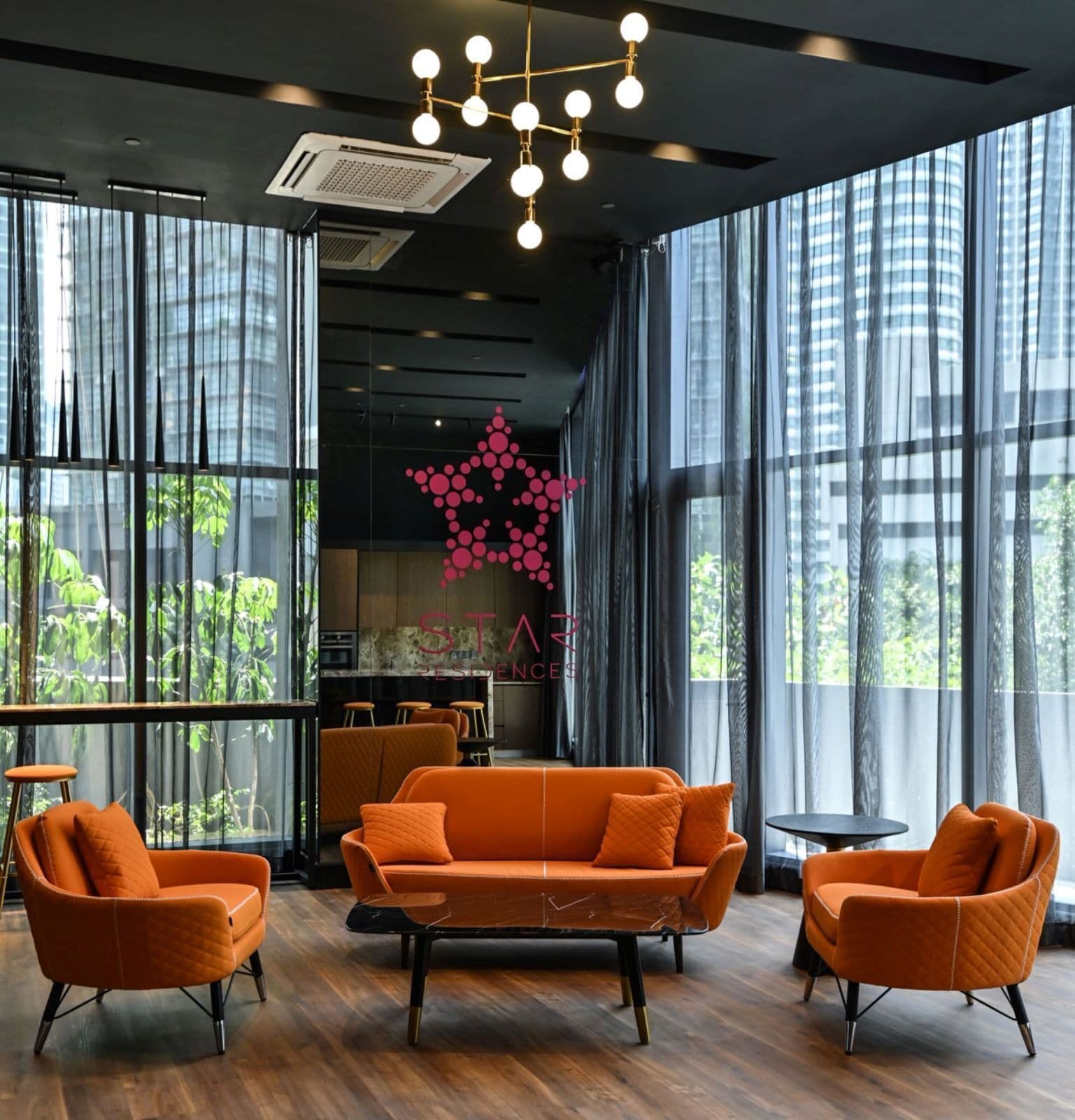 Lobby sitting area
