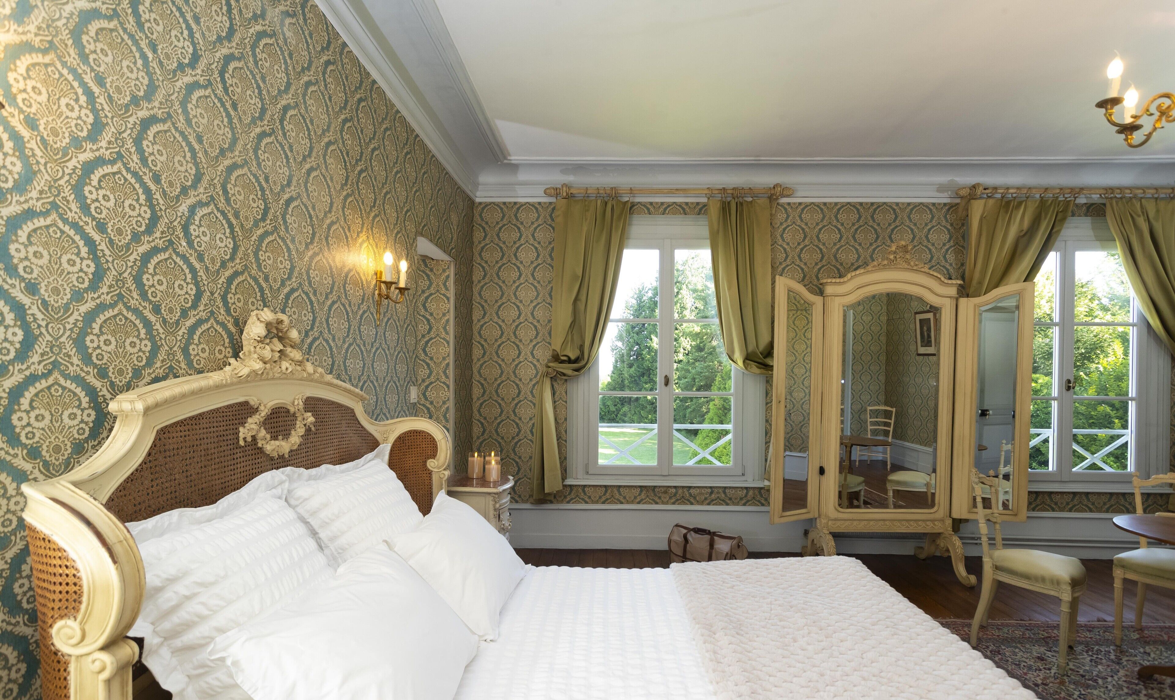 Tweepersoonskamer, uitzicht op tuin | Gratis wifi