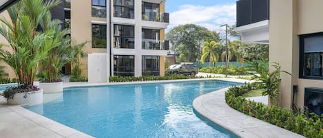 Appartement, 1 chambre, accessible aux personnes à mobilité réduite | Piscine | Piscine extérieure