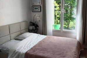 2 soveværelser, strygejern/strygebræt, gratis Wi-Fi, sengetøj