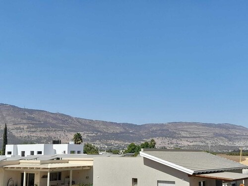 Bright New 1-Bedroom Apartment with Balcony & Hermon View in  Kibbutz
