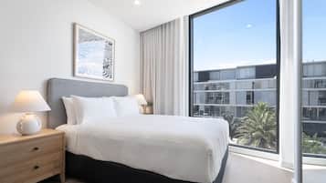 Apartamento | 1 quarto, roupa de cama