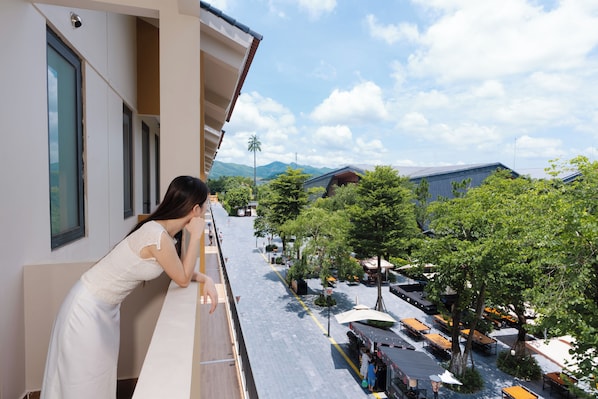 Standard-Stadtwohnung, Balkon, Stadtblick | Terrasse/Patio