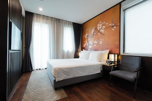 Standard-Stadtwohnung, Balkon, Stadtblick | Kostenloses WLAN