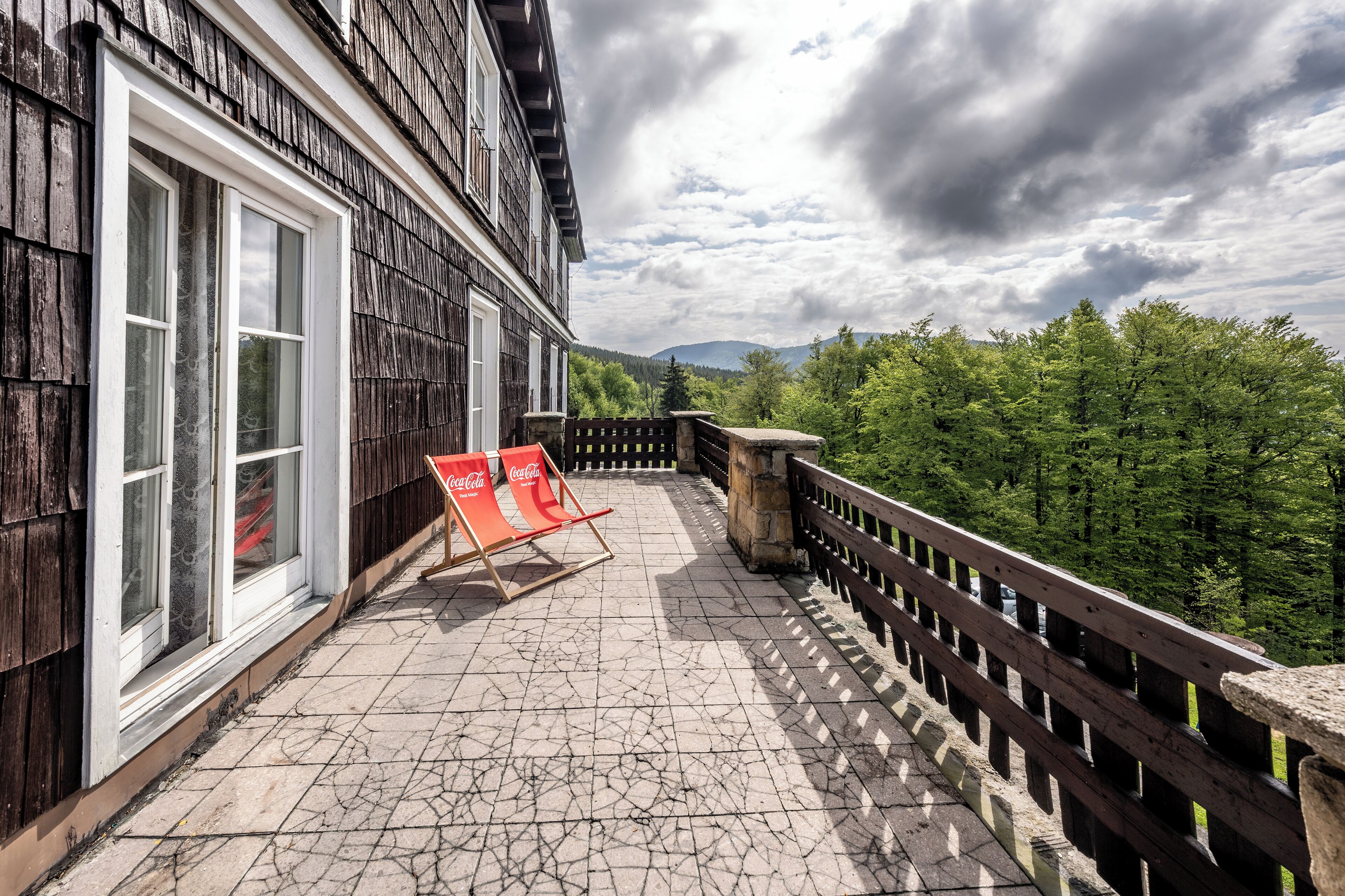 Suite, patio, vista a la colina | Cunas, wifi gratis y ropa de cama 