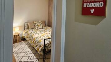 2 chambres, Wi-Fi, draps fournis
