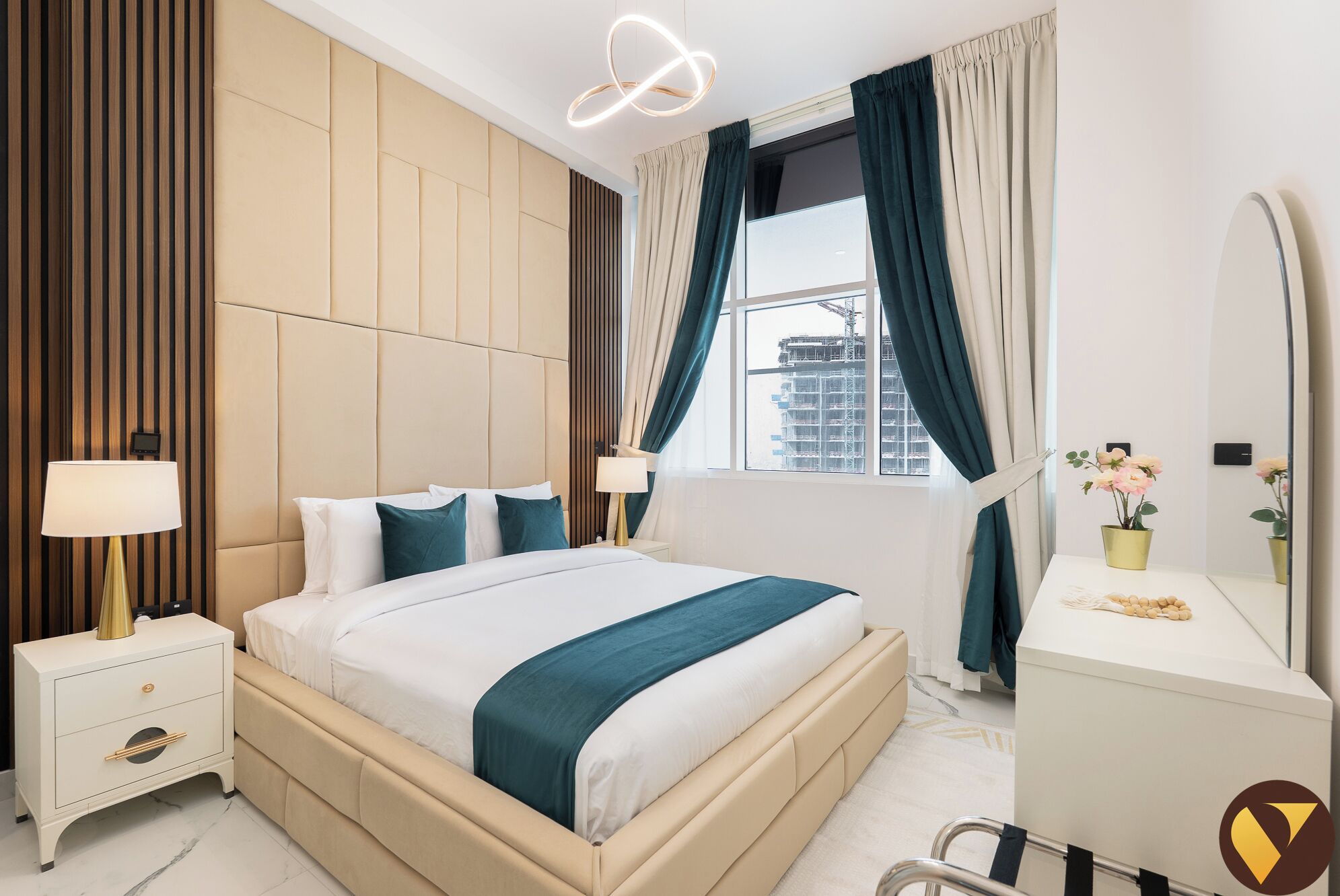 Appartement Luxe, balcon, vue ville