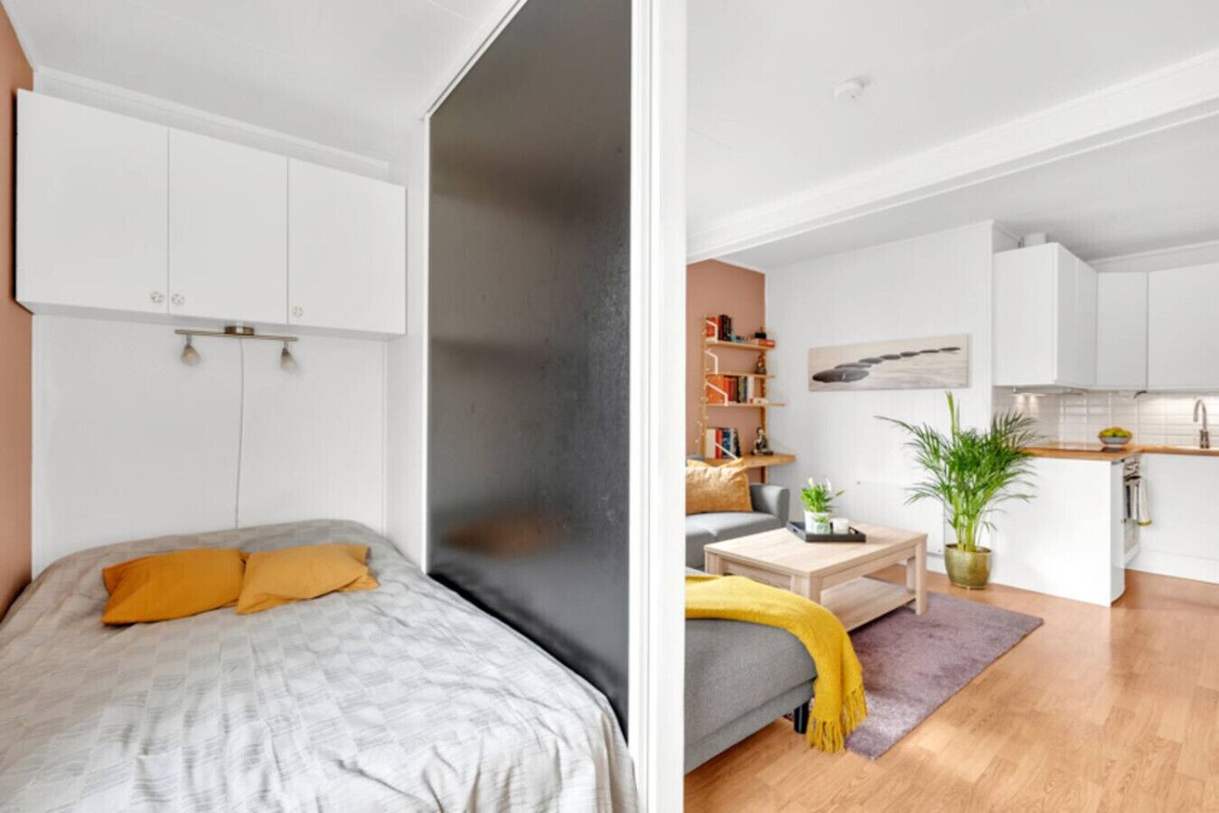 1 soverom, skrivebord og wi-fi