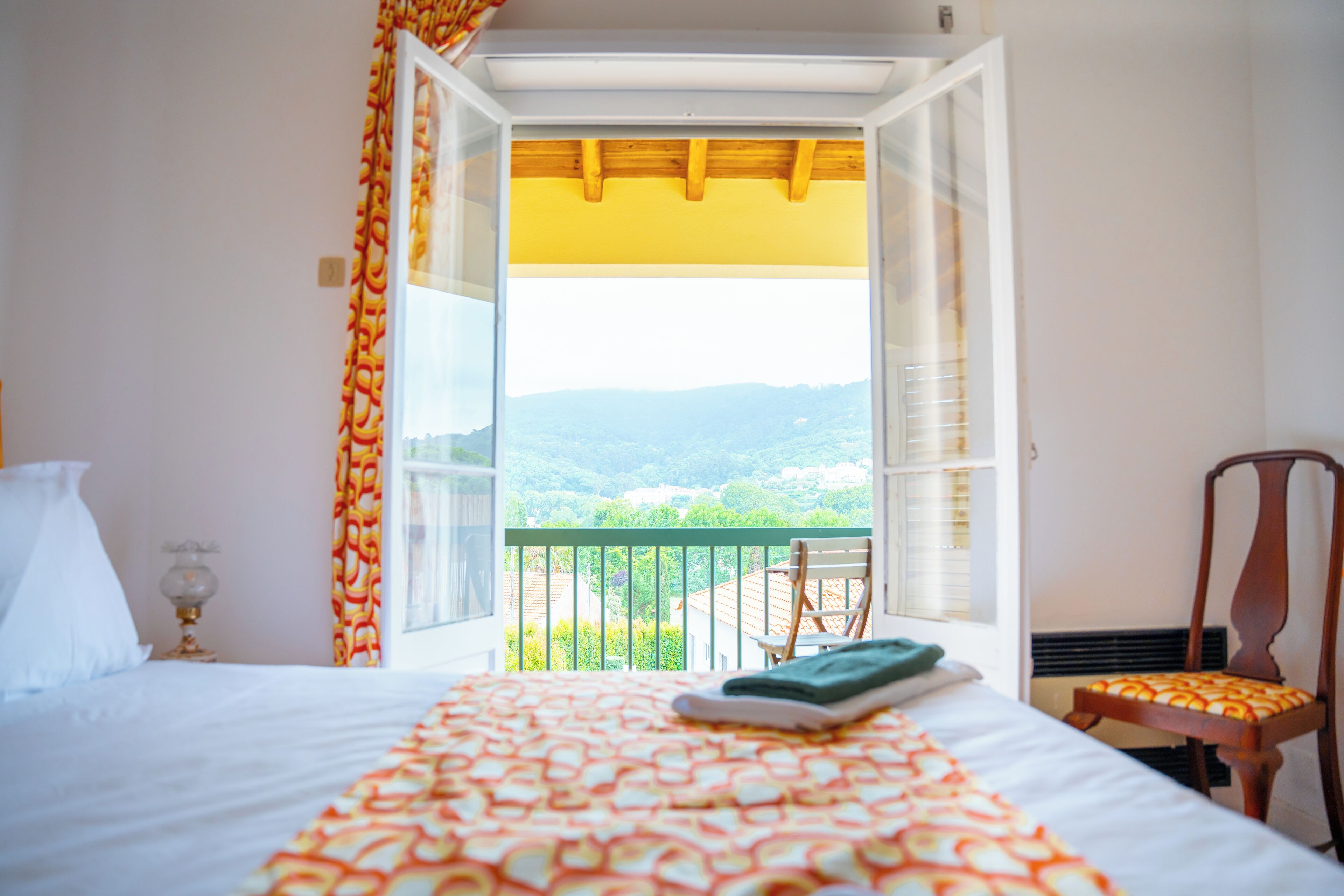 Habitación doble, balcón, vista a la montaña | Wifi gratis 