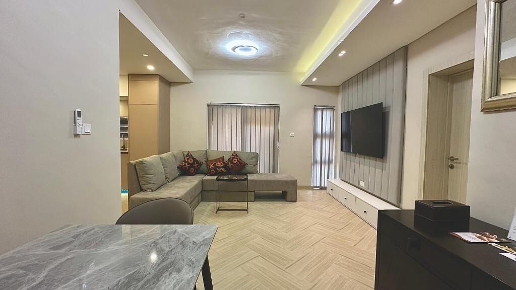 Apartament Deluxe, vistes al jardí | Sala d'estar