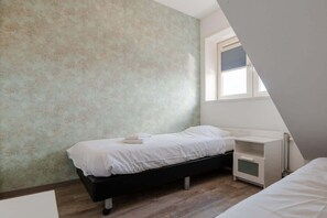 2 間睡房、Wi-Fi、床單