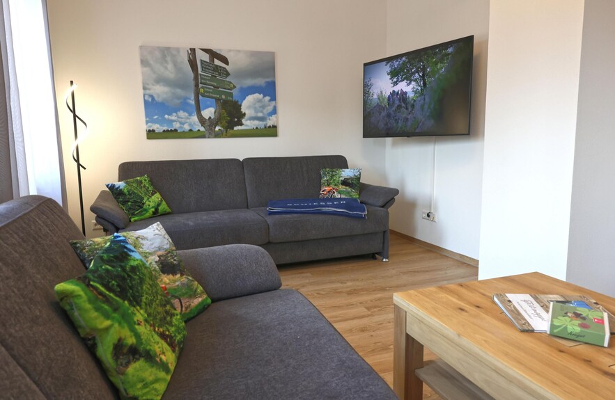 Ferienhaus Bibertalblick Mit Sauna Und Terrasse - Masserberg