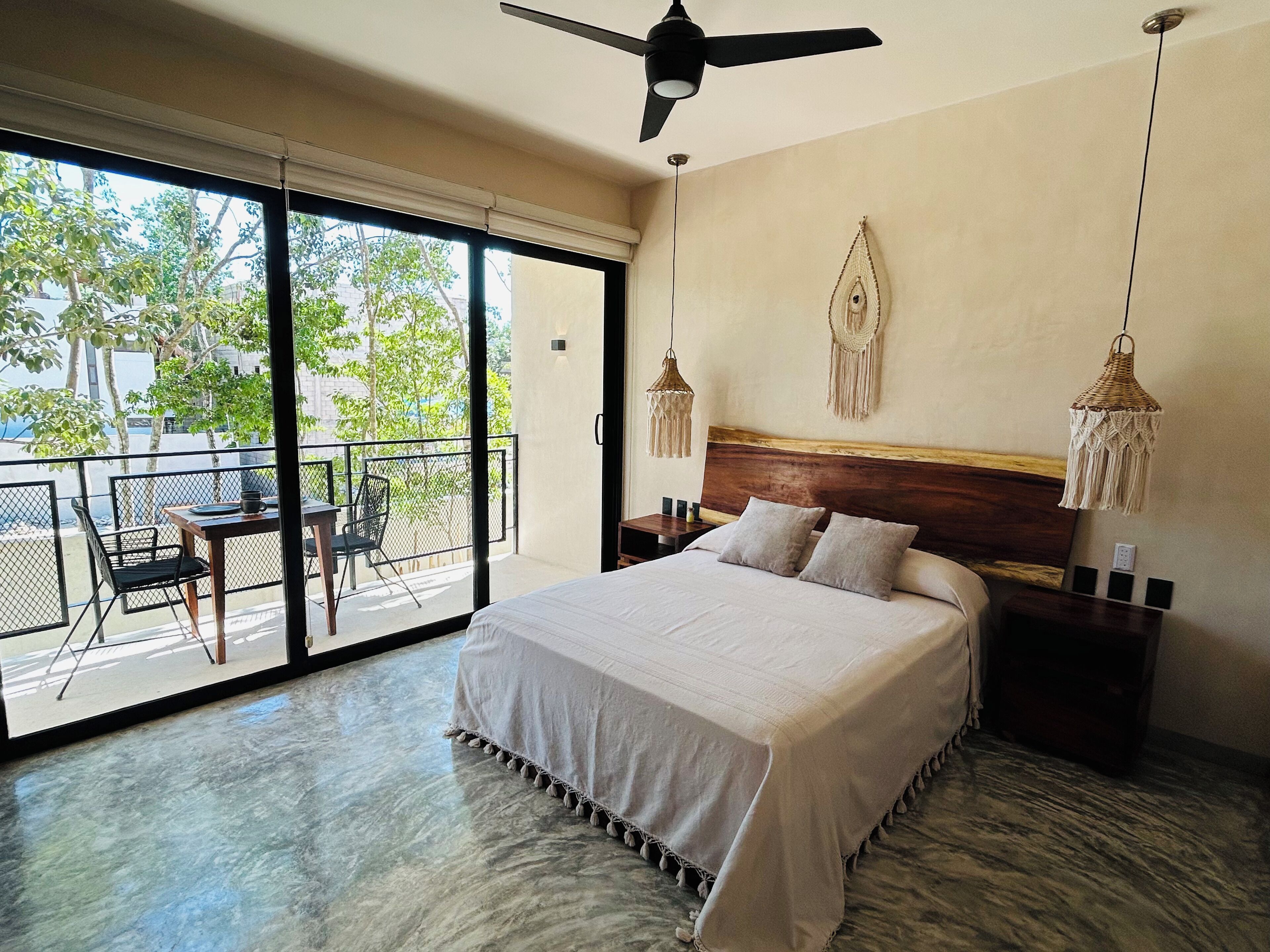 Departamento Confort, balcón, vista al jardín | Wifi gratis 