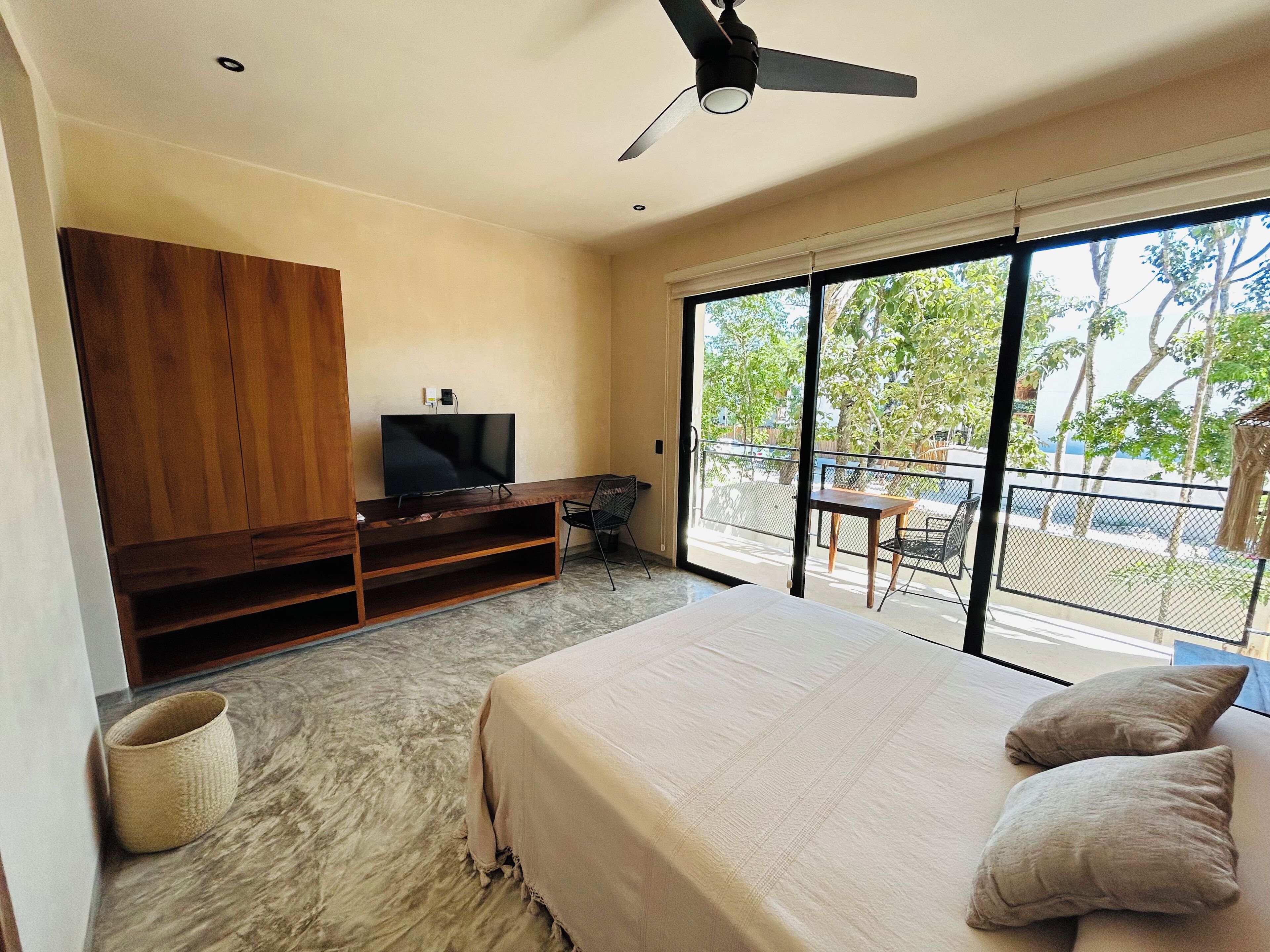 Departamento Confort, balcón, vista al jardín | Wifi gratis 