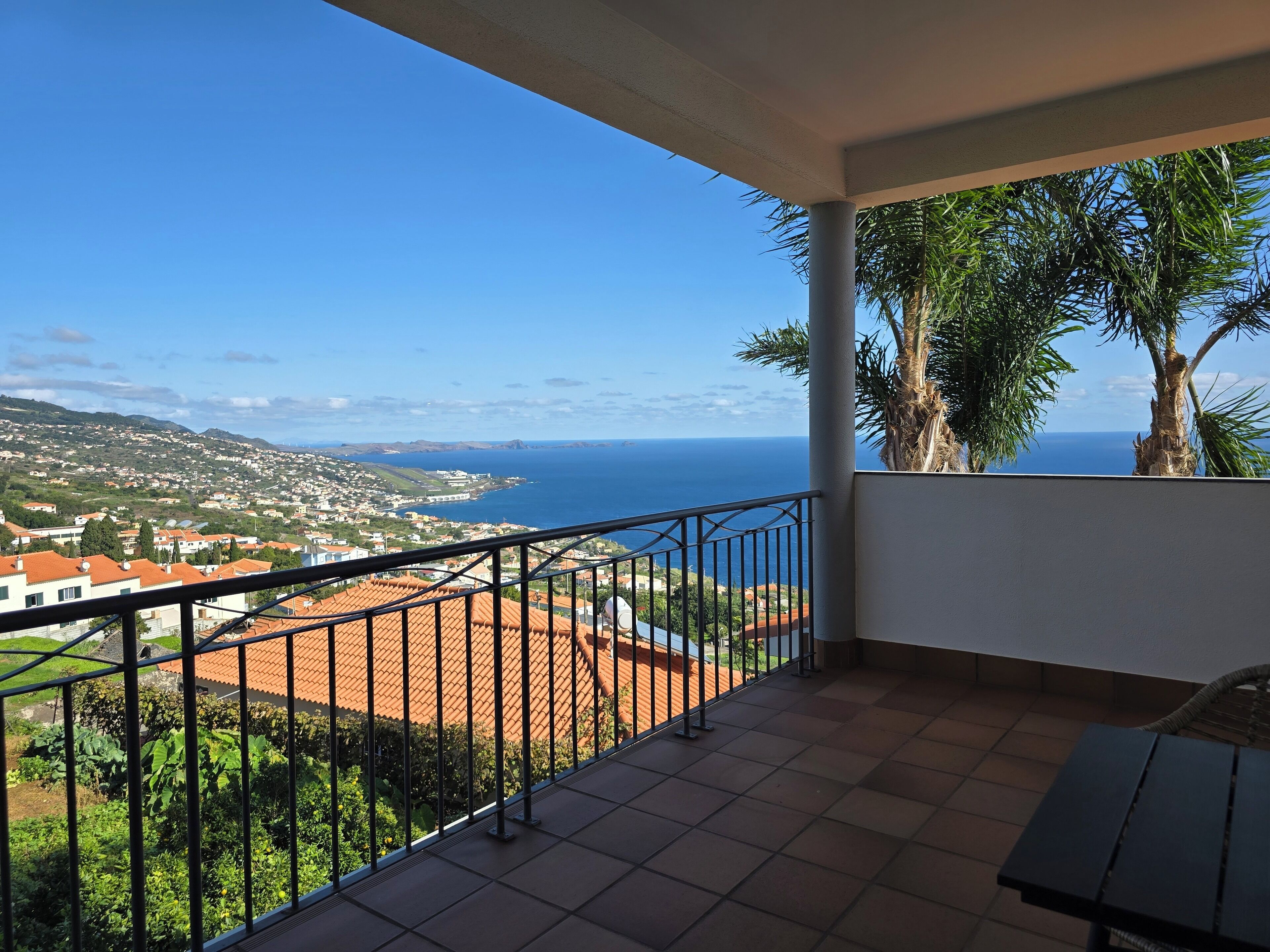 Doppia Deluxe, balcone, vista città | Balcone