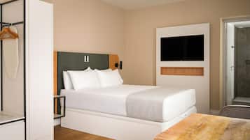 Quarto casal conforto | Individualmente decorados, individualmente mobiliados, escrivaninha