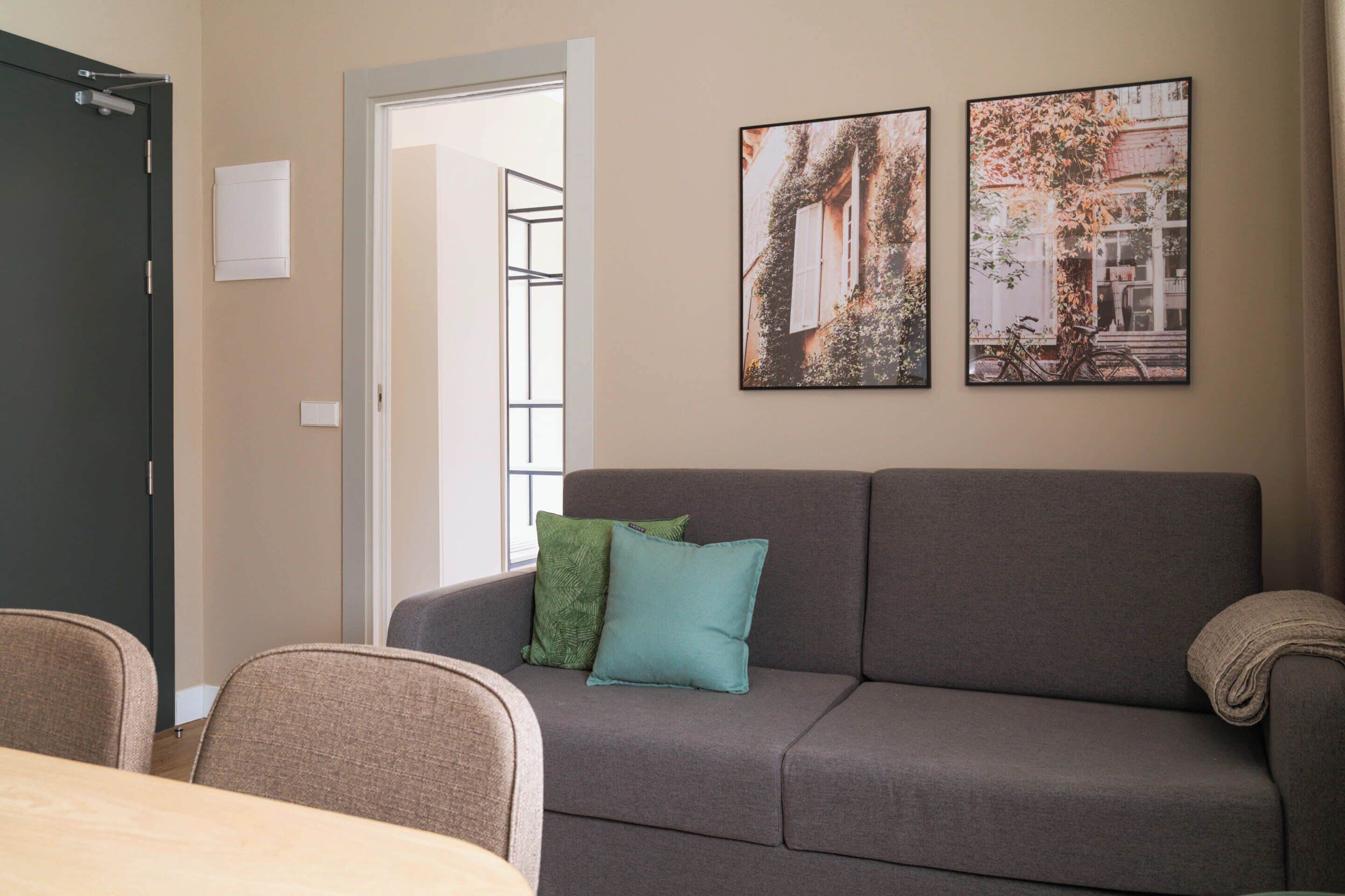 One-Bedroom Suite with balcony | Woonruimte