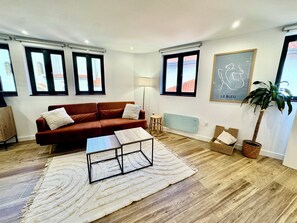 Living area - Gestviva Casa Urbanin III (Cudillero)