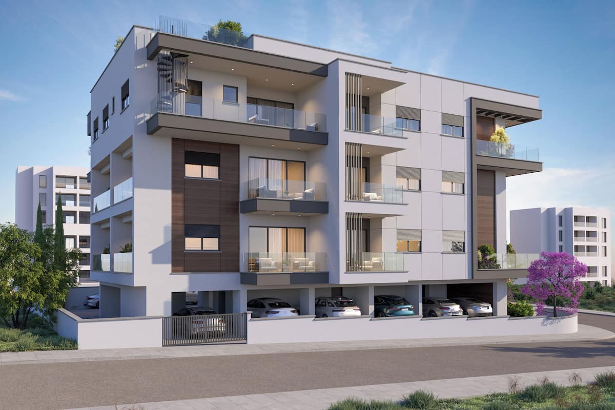 Fassade der Unterkunft