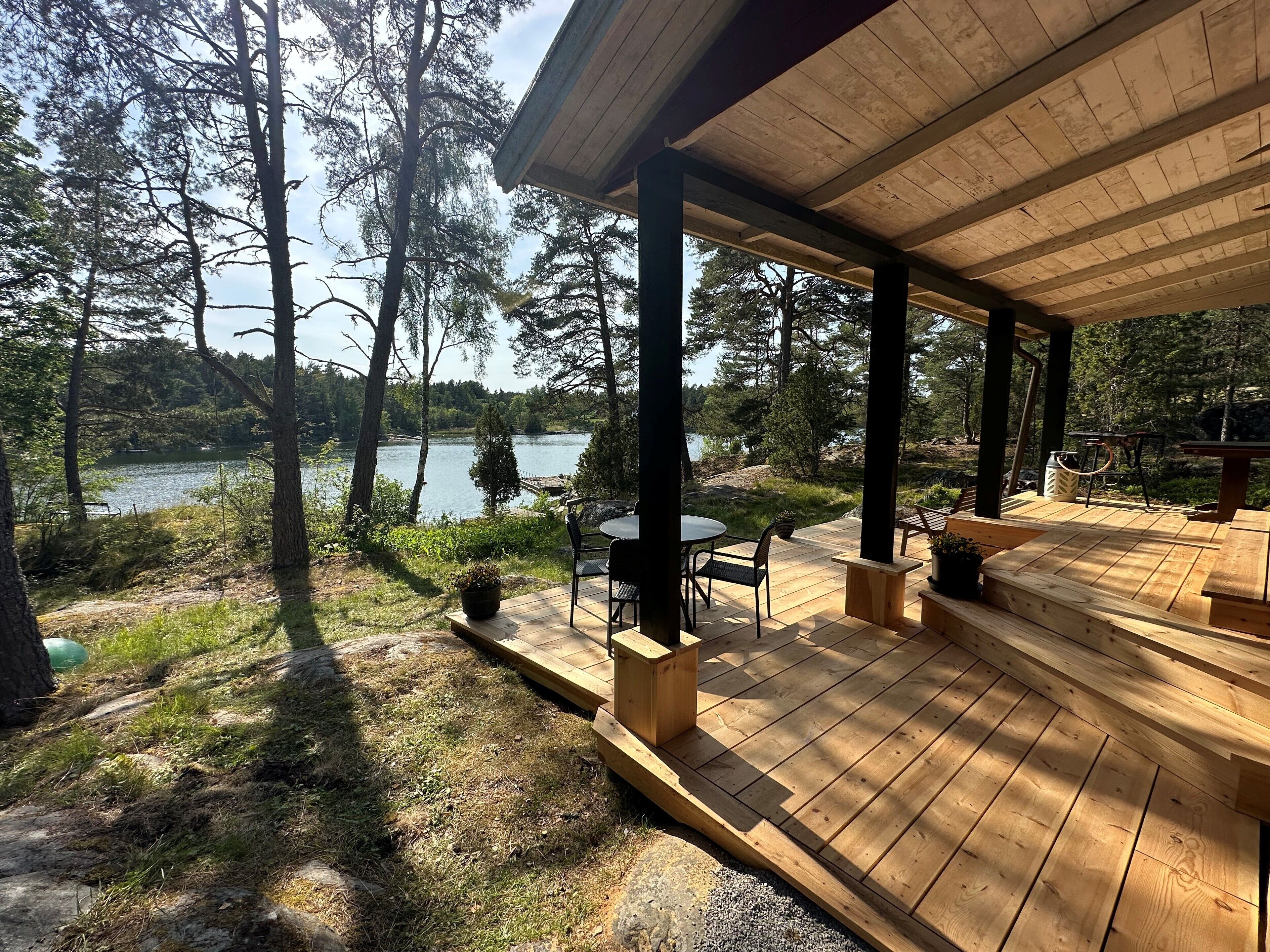 Chalet rustique classique, vue sur l’océan | Vue sur la plage ou l’océan