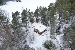 Classic-mökki, valtamerinäköala | Ulkopuoli