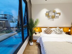 1 Schlafzimmer, Bügeleisen/Bügelbrett, Internetzugang, Bettwäsche
