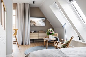 1 bedroom, iron/ironing board, free WiFi, bed sheets - Dünenloft, House Kliff, Whg. 9 (Sylt)