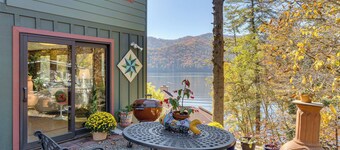 Casa Alcoa Mtn-view Apt Over Santeetlah Lake!