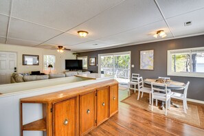 House (3 Bedrooms) | Interior - Dock + Views: Family Retreat on Lake Hartwell! (Townville)