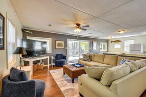 House (3 Bedrooms) | Interior - Dock + Views: Family Retreat on Lake Hartwell! (Townville)