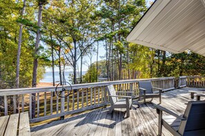 House (3 Bedrooms) | Interior - Dock + Views: Family Retreat on Lake Hartwell! (Townville)