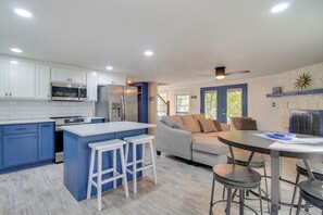 House (3 Bedrooms) | Interior - Game Room, Dock & Hot Tub: Grand Lake Getaway (Afton)