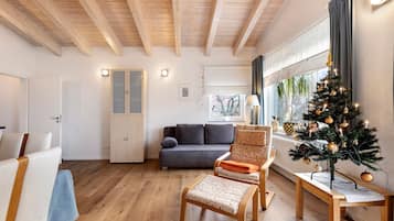 Fernseher, DVD-Player, Stereoanlage