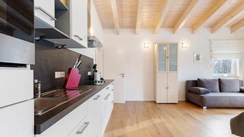 Kühlschrank, Ofen, Herdplatte, Geschirrspüler