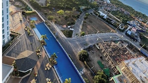 Infinity pool - Studio Seaview at Mactan Newtown  (Lapu-Lapu)